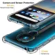 For Nokia 5.3 Back Cover Shockproof Transparent Soft TPU Silicone Protector Phone Case with Shock Absorption Bumper Corners. 