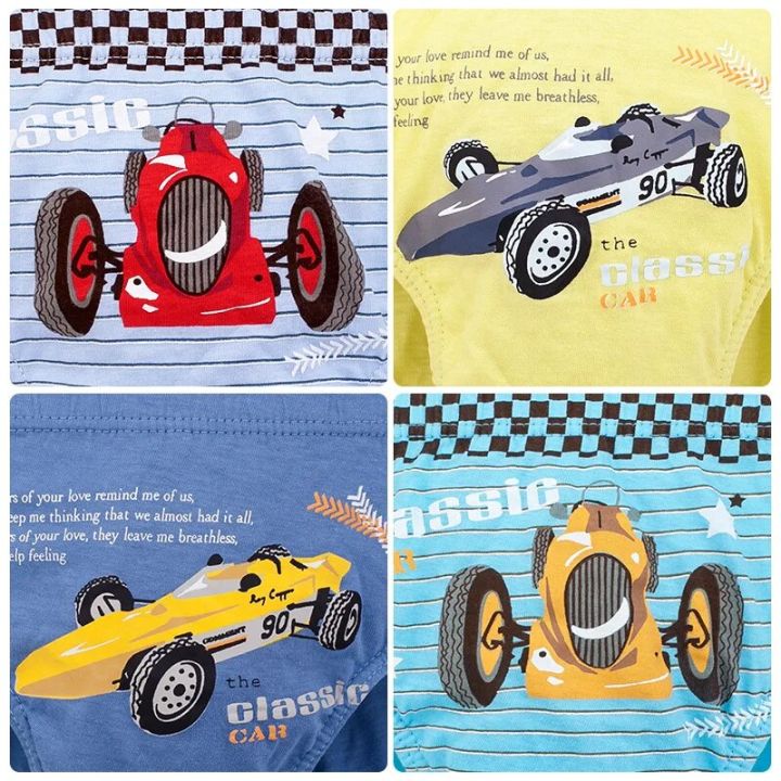 5%20PC/Lot%20Racing%20Car%20Pattern%20Boys%20Triangle%20Underpants%20Cotton%20Children%20Panties%20Breathable%20Kids%20Underwear%20Boy%20Panty%20Non-Fluorescent%20-%20Image%202