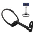 Phone Neck Holder Odorless Neck Phone Mount Magnetic Quick Assembly Stable Fit Skin Friendly Comfortable for Travel Recording. 