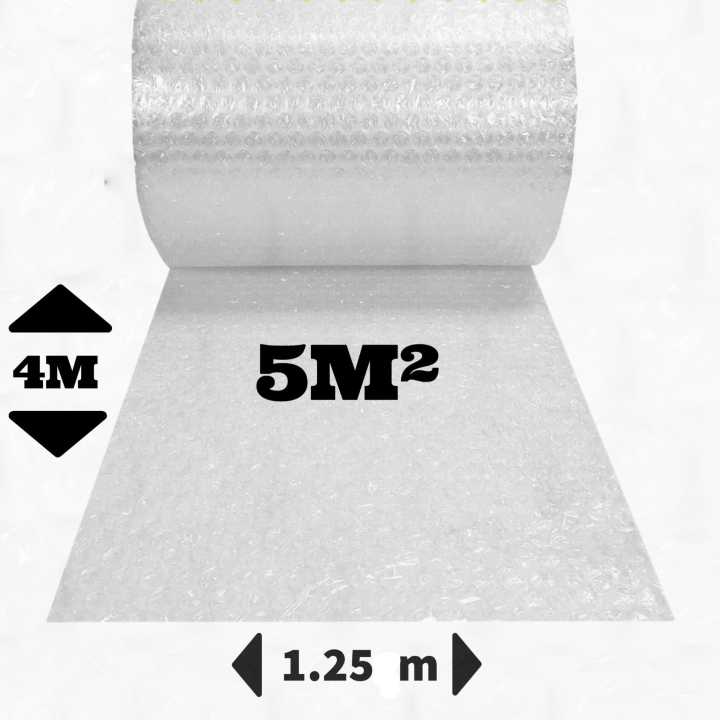 Bubble Wrap 5M² [  4M x 1.2M  / අඩි 4 උස x 4මීටර් පළල ]