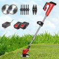 Handle Manual Lawn Mower with 48V Battery Charger Lawn Mower for Grass Cutting Cordless Electric Lawn Mower TBS. 