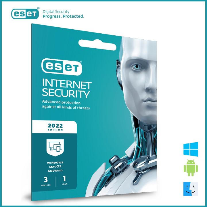 ESET Internet Security 2022 1 year 3 user