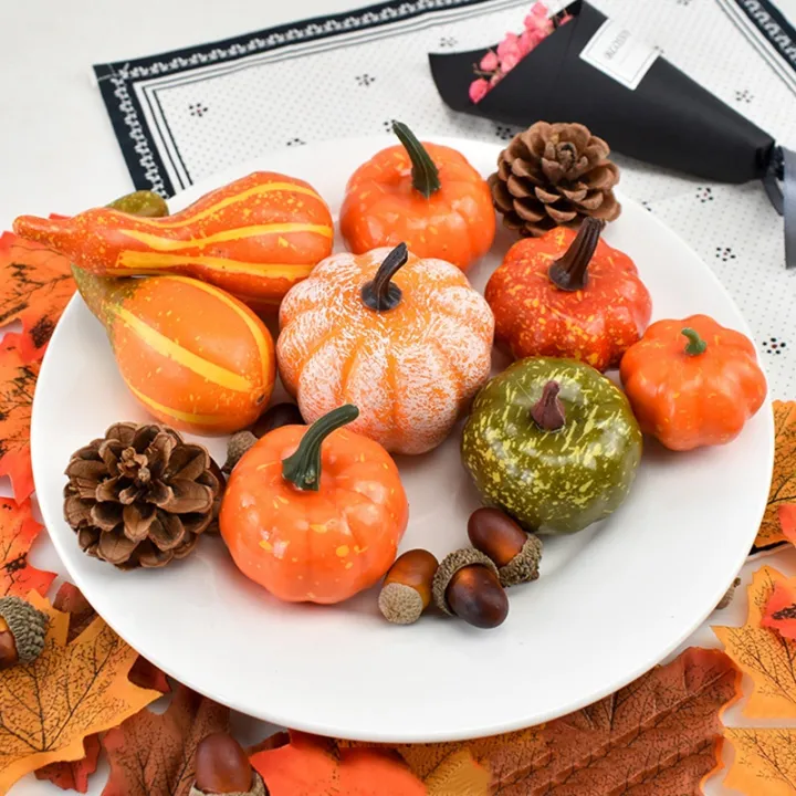 NYT%20Fake%20Artificial%20Mini%20Pumpkin%20Gourd%20Acorn%20Berries%20Maple%20Leaf%20Foam%20Pumpkin%20For%2050Pcs%20Halloween%20Thanksgiving%20Decorations%20-%20Image%204