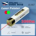 3000 Meters Powerful Laser Pointer Green/Red Dot Laser Pointer Flashlight Torch for Cats Dogs Exercise Training Funny Pet Toys. 