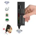 Diamond Tester Pen, High Accuracy Jewelry Tester+60X LED Magnifying. 
