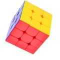 3x3x3 Rubik Cube - Sticker-less Smooth Speed Stickerless Magic Cube. 