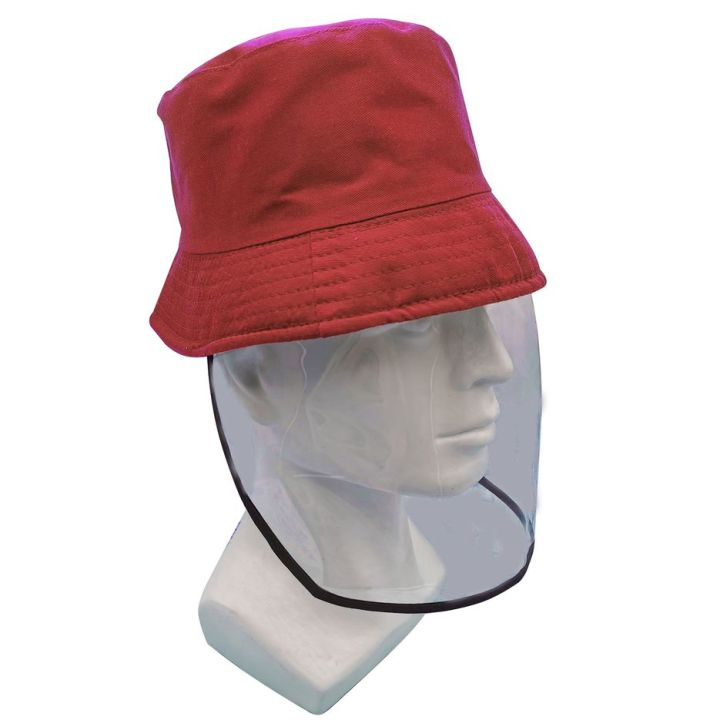 Kids Protective Mask Hat / face hood Breathable Transparent Dustproof Waterproof Men Women Face Cover Neutral / Outdoor & Travel 1PCS date red