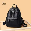 LouisWill Women’s Backpack Shoulders Bag Fashion Backpack Waterproof PU Large Capacity Backpack Casual Zipper Packs Multiple Pockets For Girls Teens Women’ Fashion. 