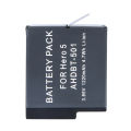 GoPro Hero 5/6/7/8 1220 mAh Battery for gopro 5/6/7/8 with Free Battery Moisture Proof Box. 