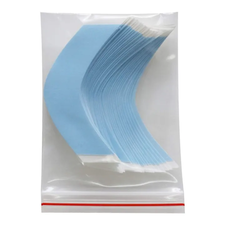 36Pcs/Lot Super Strong Hair Wig Tape Double Adhesive Extension Tape Strips Waterproof for Toupee/Lace Wigs Film CC Shape