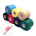 【wenfangdianpu】Sports Pre-Wrap PU Foam Backing Bandage Underwrap Elastic Adhesive Muscle Training Tape. 