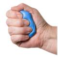 THERAPUTTY BLUE (FIRM) THERAPY PUTTY FOR HAND EXERCISE (100 gram 50 gram). 