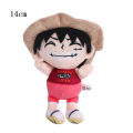 14-26cm Hot Selling Anime Collection Plush Stuffed Toys Demon Slayer Naruto Dragon Ball Cartoon Figure Dolls Kids Birthday Gifts Pioneer Gong. 