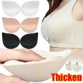 3D Thickened Bra Insert Pads Removable Sponge Bra Pads Inserts Push Up Pads Bra Foam Pad Sports Bra Pads for Women Accessories. 