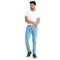 Moose Men’s Slim Fit Chino Pant - Sky Blue. 