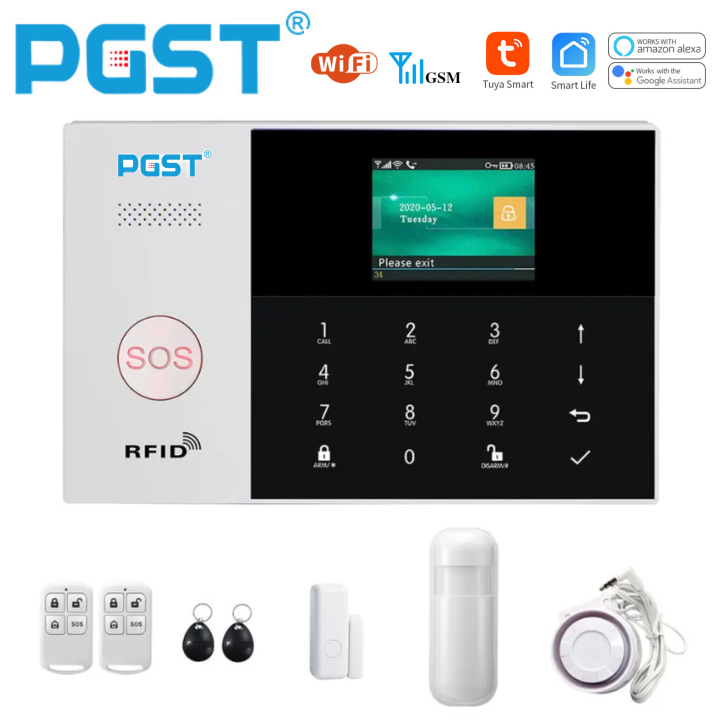 PGST%20PG%20105%20TUYA%20Security%20Alarm%20System%20WiFi%20Gsm%20RFID%20Home%20Burglar%20Security%20Alarm%20Home%20Kit%20Wired%20And%20Wireless%20Smart%20Life%20APP%20Control%20-%20Image%202
