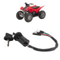 Ignition Starter Switch ATV Ignition Switch Key Stable Fast Response for FourTrax 125 1985 To 1986. 
