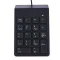 USB Wired Numeric Keypad - High Quality Digital Numbers Numpad - Best Small Numpads For Financial Accounting - Genuine Wire External Num Pad Keypads Keyboards - New Portable Ultra Slim Mini USB Number Keyboard For Desktop PC Laptop. 