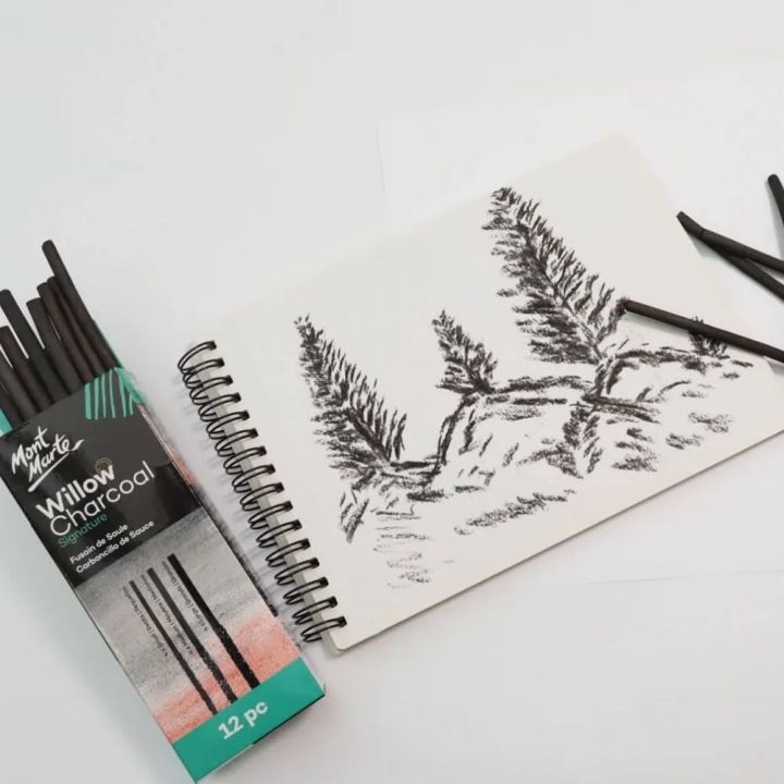Mont%20Marte%20Willow%20Charcoal%2012Pcs%20Set%204%20Small%20,%204%20Medium%20,%204%20Large%20Sticks%20-%20Image%204