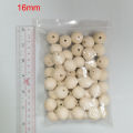 50pcs Round Wood Spacer Bead Natural Unpainted Wooden Ball Beads DIY Craft Jewelry. 