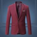 【BestGO】Men's Jacket Slim Wedding Suit Coat Mens Business Casual Blazers Tops 5XL 6XL Free Gift Brooch. 