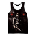 Movies Terminator 3D Printed tank tops new fashion summer Men sleeveless shirts spring Harajuku personality men's clothing tops. 