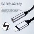 BlueWow Lightning to 3.5mm Jack AUX Phone Cable for iphone 11 pro max 3.5mm Lightning Headphones Audio Adapter Splitter for iphone 09UL. 