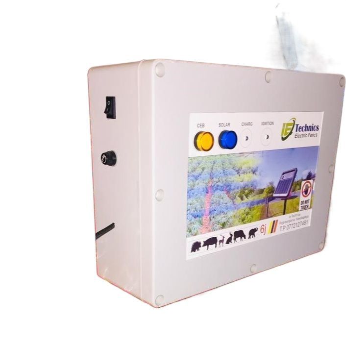 Ideal electric fence energizer for home gardens