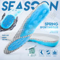 Spring sport shoe Insole silicone Gel forefoot pad inserts running sport shoes cushioning insoles for basketball high elastic large size 35-48. 