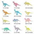 SF 12/16pcs Glow in Dark Dinosaur Model Toys Jurassic World Noctilucent Tyrannosaurus Toy Kids Action Figure Collectible Model Toys Gifts. 
