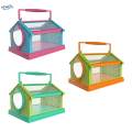 Butterfly Habitat Cage Mesh Cage W/ Carrying Handle Outdoor Critter. 
