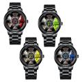 【ZIME】Korean Sports Car Watches Wheel Design Alloy Rim Hub Racing Watch Personalized Wheel Men's Watch Wristwatch M9B9. 