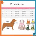 VibeVendor Pet Dog Dress Cat Skirt For Female Cat Puppy Floral Princess Skirt Cat Dress Summer Pet Clothes for Shih Tzu Puppy Summer Dress Dog Skirt. 