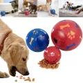 Pets Toys Chew Dispenser Leakage Food Balls Small Medium Large Dog Play Interactive Toy Cat Teething Training Balls 7.5/11cm. 