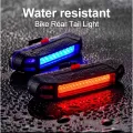 100 Lumens LED Road Bike Tail Light USB Rechargeable Powerful Bicycle Rear Lights Bicycle Lamp Accessories MTB Bicycle Cycling Lights. 