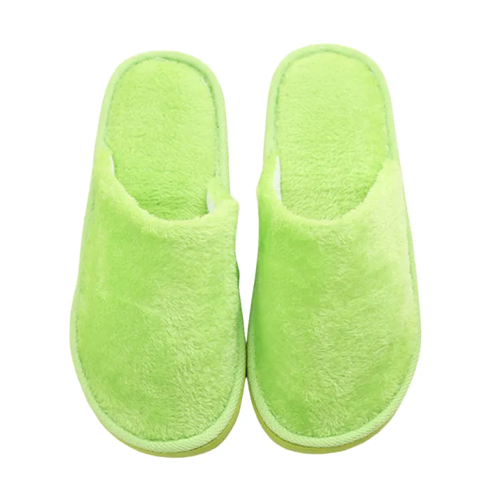Nerhorer-%20Home%20Slippers%20Round%20Toe%20Winter%20Slip-on%20Flat%20Faux%20Fur%20Slippers%20-%20Image%202