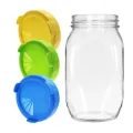 【ZOSR】86mm Plastic Wide Mouth Jar Sprouting Lid Mesh Sprout Cover For Mason Jar Plant Grow Seedlings Crop Germination Bottle Lid Hydroponic. 