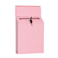 1Pcs Modern Mailbox Comment Letter Deposit Suggestion Drop Box Secured Payments Key Paperwork Secure Postbox Decor G. 