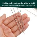 New 15PCS/Boxed Knurled Needle Lightweight Hand-knitting Tool Hread Head Piping Trouser Leg Needle Multifunctional Snag Repair Needle for Woven Fabric Cloth. 