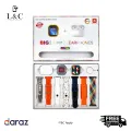 Hiwatch i20 Ultra 2 , 3 MAX Suit SmartWatch + Airpods Pro with Transparent Screen Guard Watch with Seven Decorated Straps. 