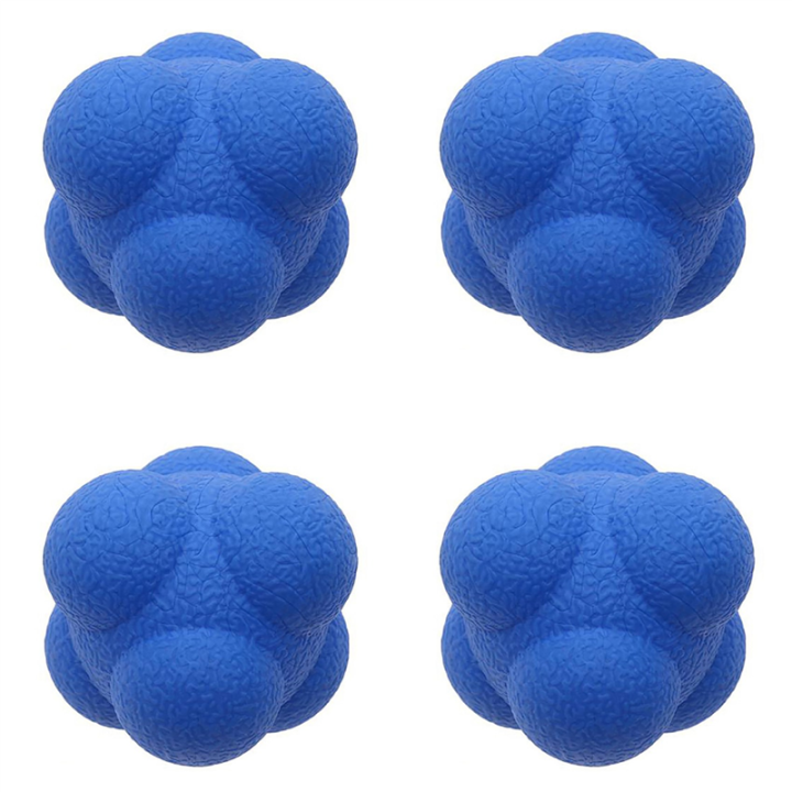 4X Hexagonal Reaction Ball Agility Training Reaction Ball Coordination Agility Training Reaction Ball