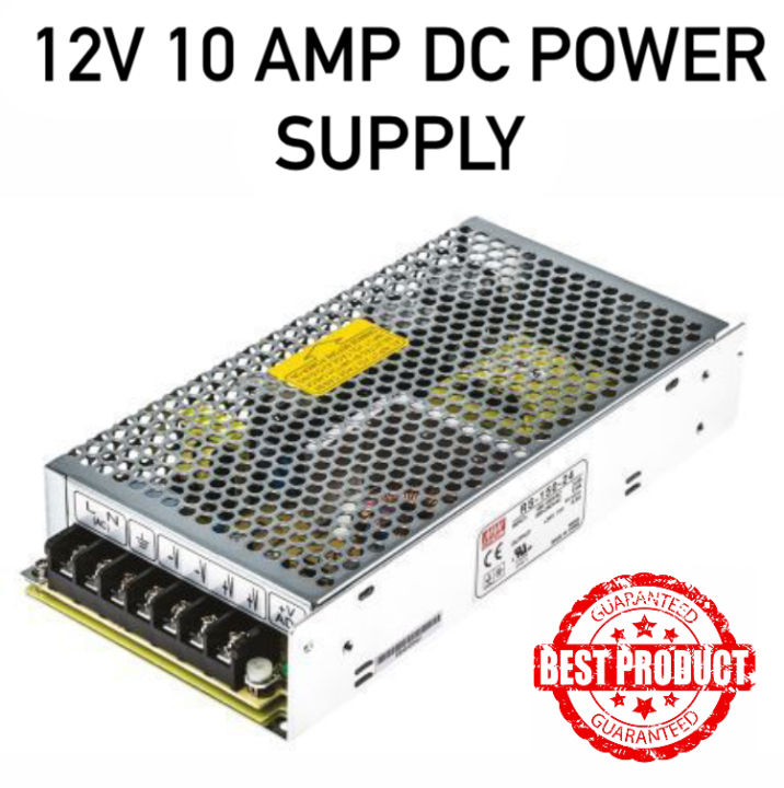 Best quality 12V 10A 120W Switching Power Supply Driver for LED Strip AC 100-240V Input to DC 12V