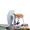 Manatee Shape Tea Strainer, Silicone Tea Infuser, Cute Loose Leaf Teapot, Gift For Tea Lovers, 1 Loose Leaf Tea Strainer. 