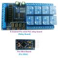 DC 12V 8 Channel Pro mini PLC Board Relay Shield Module for Arduino Multifunction r Switch Board. 