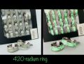 Radium Ring for men and women - Glow in the dark. 