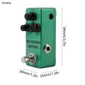 Sutuiying Guitar Spring Rever Pedal Electric Guitar Effects Pedal True 【2025 Version】 Bypass DC 9V 6.35mm Input/Output Interface MIX/DWELL 2 Knobs. 