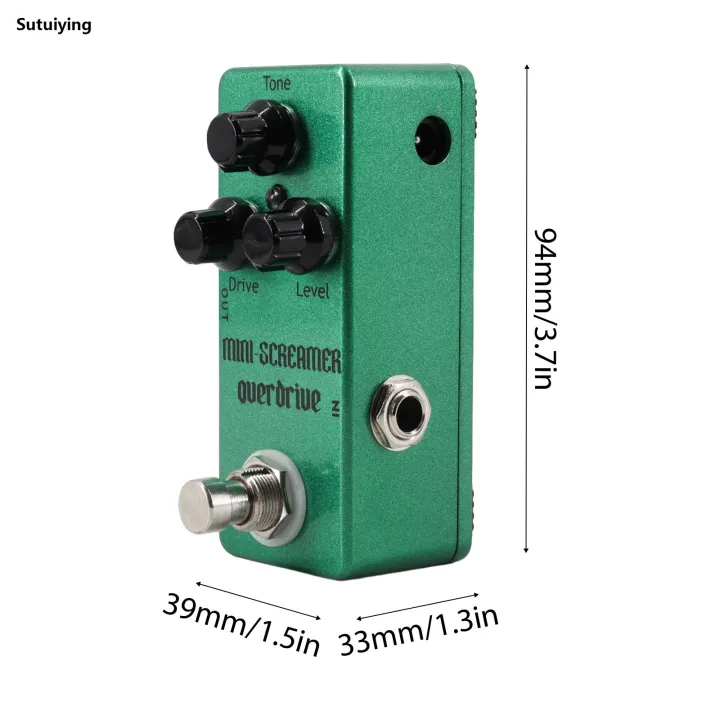 Sutuiying%20Guitar%20Spring%20Rever%20Pedal%20Electric%20Guitar%20Effects%20Pedal%20True%20%E3%80%902025%20Version%E3%80%91%20Bypass%20DC%209V%206.35mm%20Input/Output%20Interface%20MIX/DWELL%202%20Knobs%20-%20Image%207