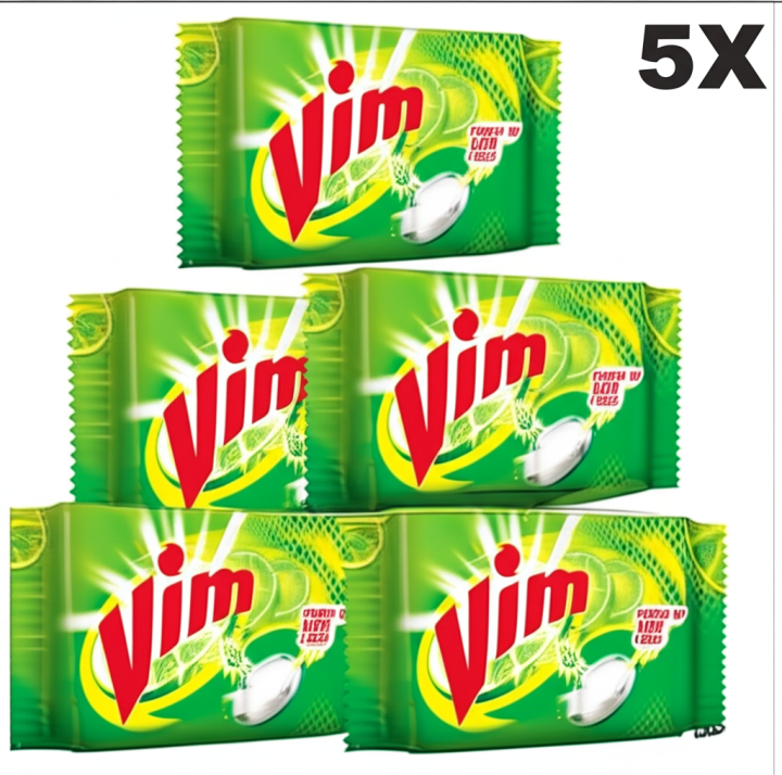 Vim Dishwash Bar, 100G (1 pack/5 pack)