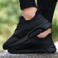 Black Leisure Deodorant Room Work Chef Work Shoes Oilproof and Abrasion Resistant Non-Slip Men's Kitchen Board Shoes Cloth Shoes Breathable 〃 Shoes …；. 