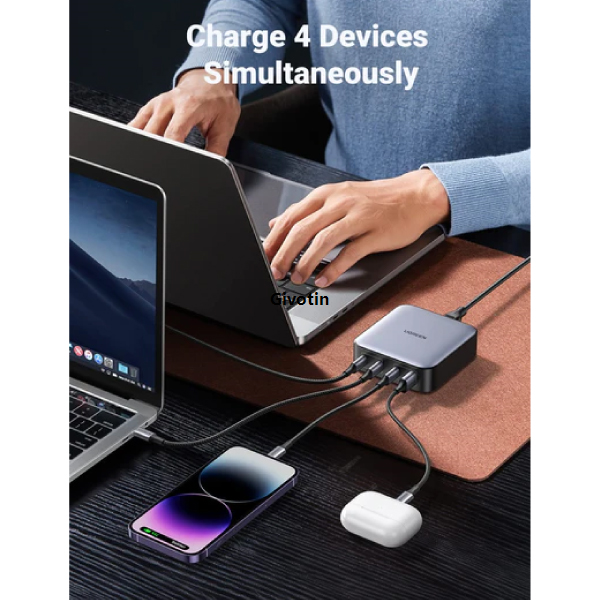 js functions – nextra Images High Quality Grahic Nexode GaN 100W Desktop Charger – 4-Port USB-C USB-A PD Adapter for ...